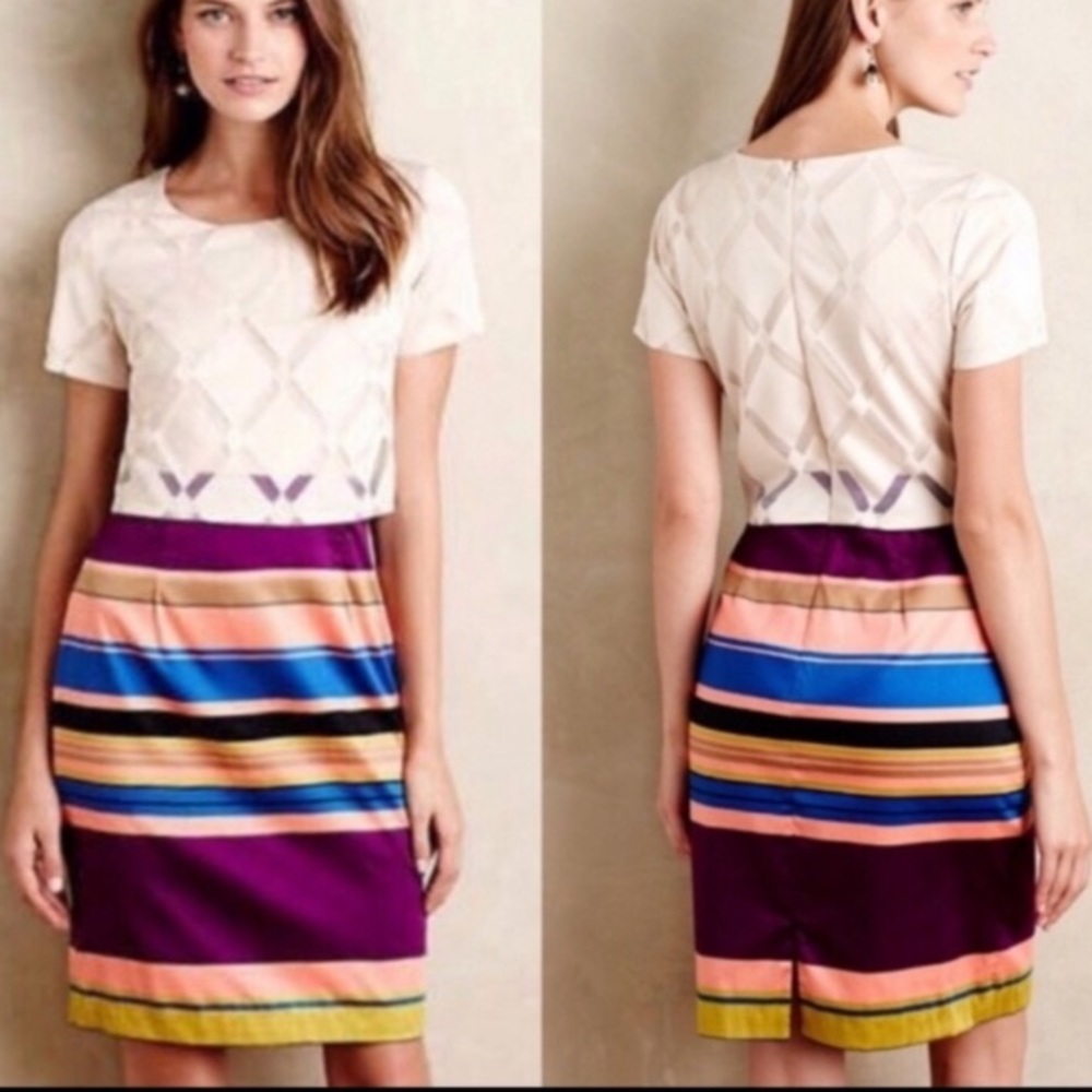 Anthropologie Carolina Dress Weston size 10